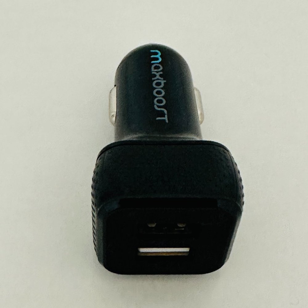 🔋Maxboost🔋 Car Charger Adapter, 4.8A/24W 2 USB Smart Port Car Charger [Black] - Picture 9 of 16